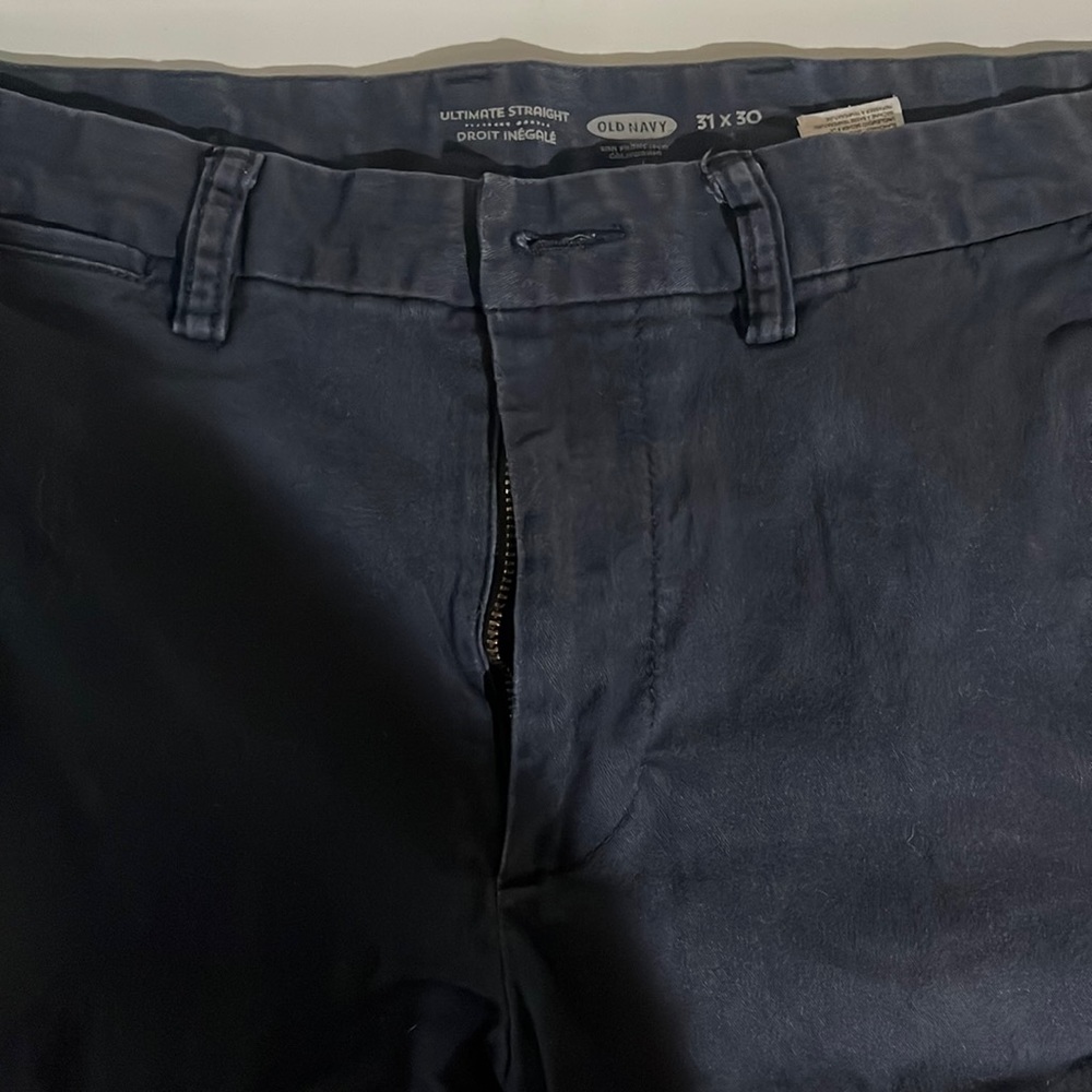31x30 Navy blue Old Navy Khakis